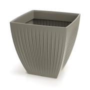 Květináč LATIA SQUARE MIDL 60 cm - barva: mocca
