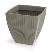 Květináč LATIA SQUARE MIDL 48 cm - barva: mocca