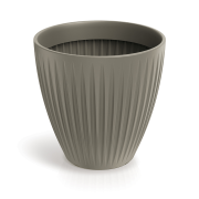 Květináč LATIA ROUND MIDL 48 cm - barva: mocca