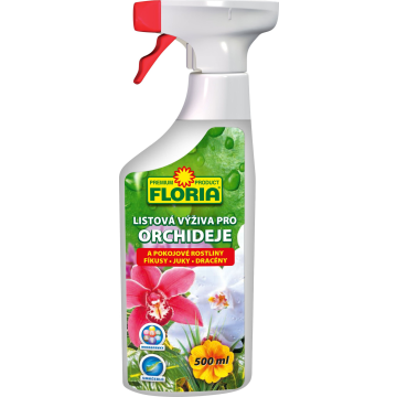 Hnojivo Agro  FLORIA Listová výživa Orchidea a izb. rastl. 500 ml