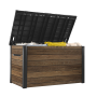 Záhradný box Keter Deco 870 l walnut
