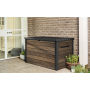 Záhradný box Keter Deco 870 l walnut