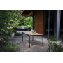 Záhradný stôl Keter Porto 200 aswhood black steel
