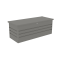 Záhradný box G21 Denver 560 L, metalický šedý plechový
