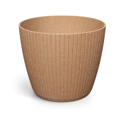 Květináč LAMIA ECO WOOD 34 cm - barva: naturo ECO