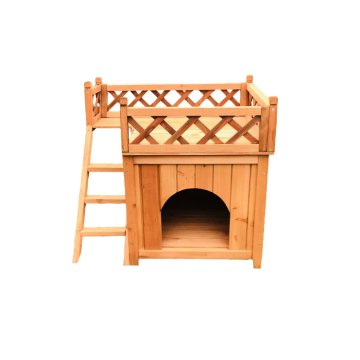 Villa ROSE | Drevený domček pre miláčikov - 72 x 58 x 64.5 cm
