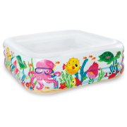 Bazén Intex IN57471NP s motivy ryb, 159 x 159 x 50 cm