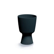 Květináč MILLY ROUND 14,6 cm - barva: antracit