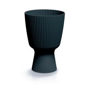 Květináč MILLY ROUND 18,8 cm - barva: antracit