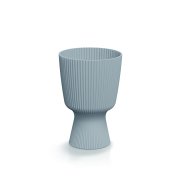 Květináč MILLY ROUND 14,6 cm - barva: světlá šedá