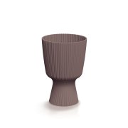 Květináč MILLY ROUND 14,6 cm - barva: marsala