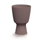 Květináč MILLY ROUND 18,8 cm - barva: marsala