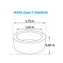 Bazén vírivý MSPA Duet F-DU062W
