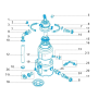 Manometer pre filtráciu ProStar Plus 2, 4, 6 a ProStar 2000, 4000 a 6000