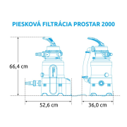 Piesková filtrácia ProStar 2000
