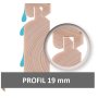 drevený domček KARIBU ASKOLA 4 + prístavok 240 cm (92070) terragrau LG1719