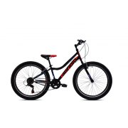 Horský bicykel Capriolo DIAVOLO 400  24"/13" černo-červený