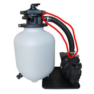 Prepojovacia hadica (48 cm) k filtrácii ProfiStar 6
