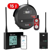 Set elektrického ohradníka Chytrá Farma - RF zdroj 15 J, ovládač - WiFi Gateway - Monitor MX10