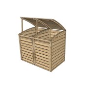 záhradný úložný box LANITPLAST S752