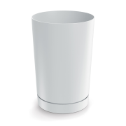 Květináč TUBO 30 cm - barva: bílá