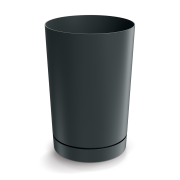 Květináč TUBO 30 cm - barva: tmavě šedá