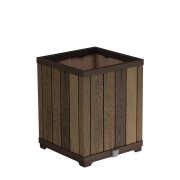 Kvetináč Keter Deco Square Tall walnut