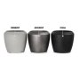 Kvetináč G21 Cement Round 33,5 x 33,5 x 30,5