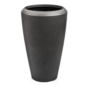 Kvetináč G21 Coal Oval 44,3 x 44,3 x 69,8