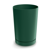 Květináč TUBO 30 cm - barva: tmavě zelená