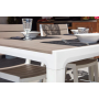 Záhradný stôl Keter Harmony biely / cappuccino