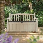 Záhradná lavica Keter Eden Garden Bench 265L béžová / hnedá