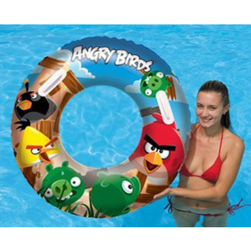 Kruh Bestway  Angry Birds - nafukovací, velký, průměr 91 cm