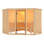 fínska sauna KARIBU FLORA 2 (52953)
