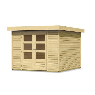 drevený domček KARIBU ASKOLA 4 (73061) natur