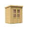 drevený domček KARIBU MERSEBURG 2 (68150) natur