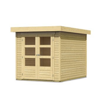 drevený domček KARIBU ASKOLA 2 (73059) natur