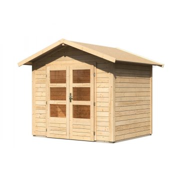 drevený domček KARIBU TALKAU 3 (83335) natur