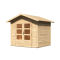 drevený domček KARIBU TALKAU 3 (83335) natur