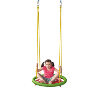 Hračka Woody Hojdací kruh (priemer 83cm) - zelenočervený