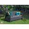 CORFU LOVE SEAT MAX - grafit