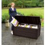 BRIGHTWOOD box - 455L - hnědý