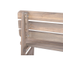 VIKING zahradní lavice dřevěná ŠEDÁ - 150 cm