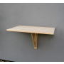 stůl NÁSTĚNNÝ skládací dřevěný