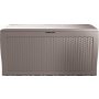 Záhradný box Keter Samoa Rattan Box 270L cappuccino