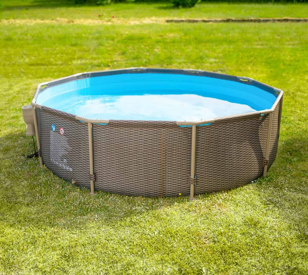 Summer Waves Active Frame rattan  Ø 305x76 cm