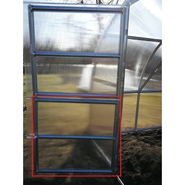 dodatočné dvere pre oblúkový skleník LANITPLAST GLADUS LG3110