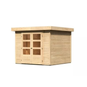 drevený domček KARIBU ASKOLA 3,5 (77715) natur LG3183