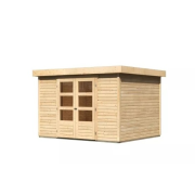 drevený domček KARIBU ASKOLA 5 (73062) natur LG3192