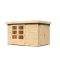 drevený domček KARIBU RETOLA 4 (82961) natur LG3377